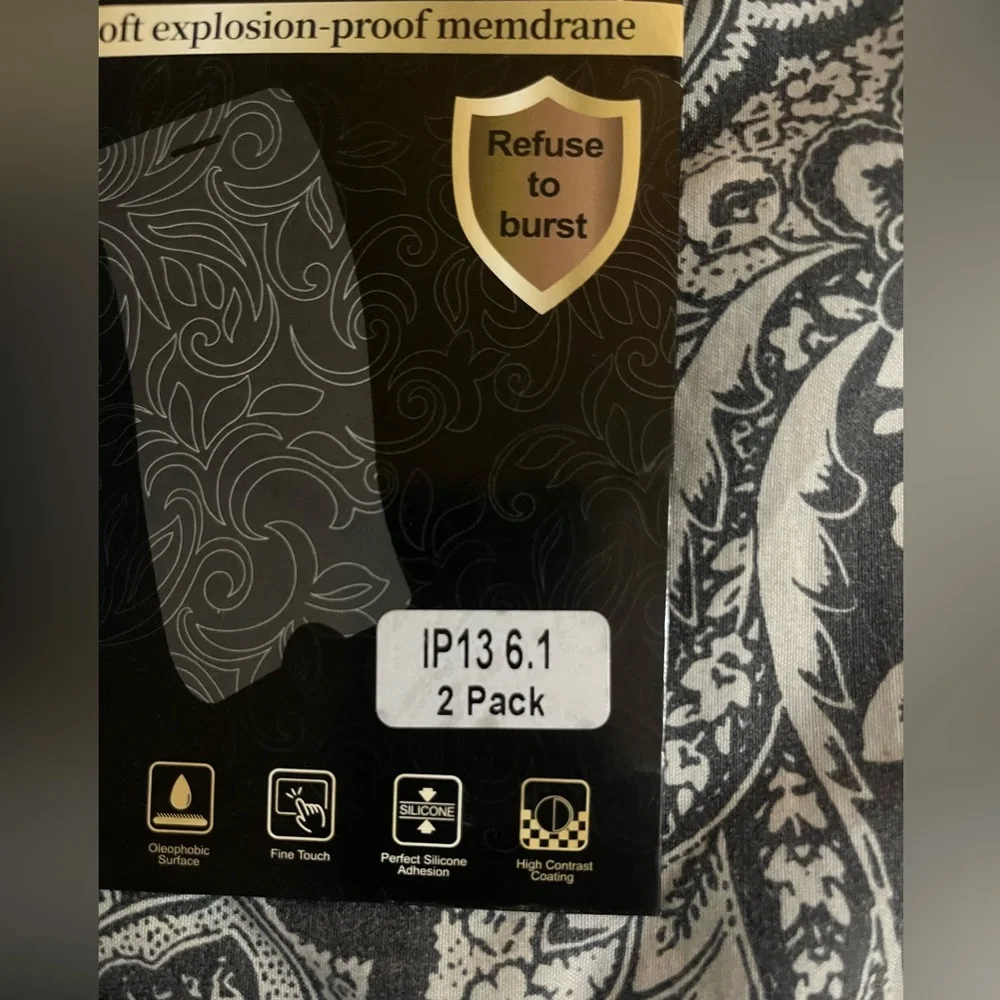 (2) iphone 13 screen protectors